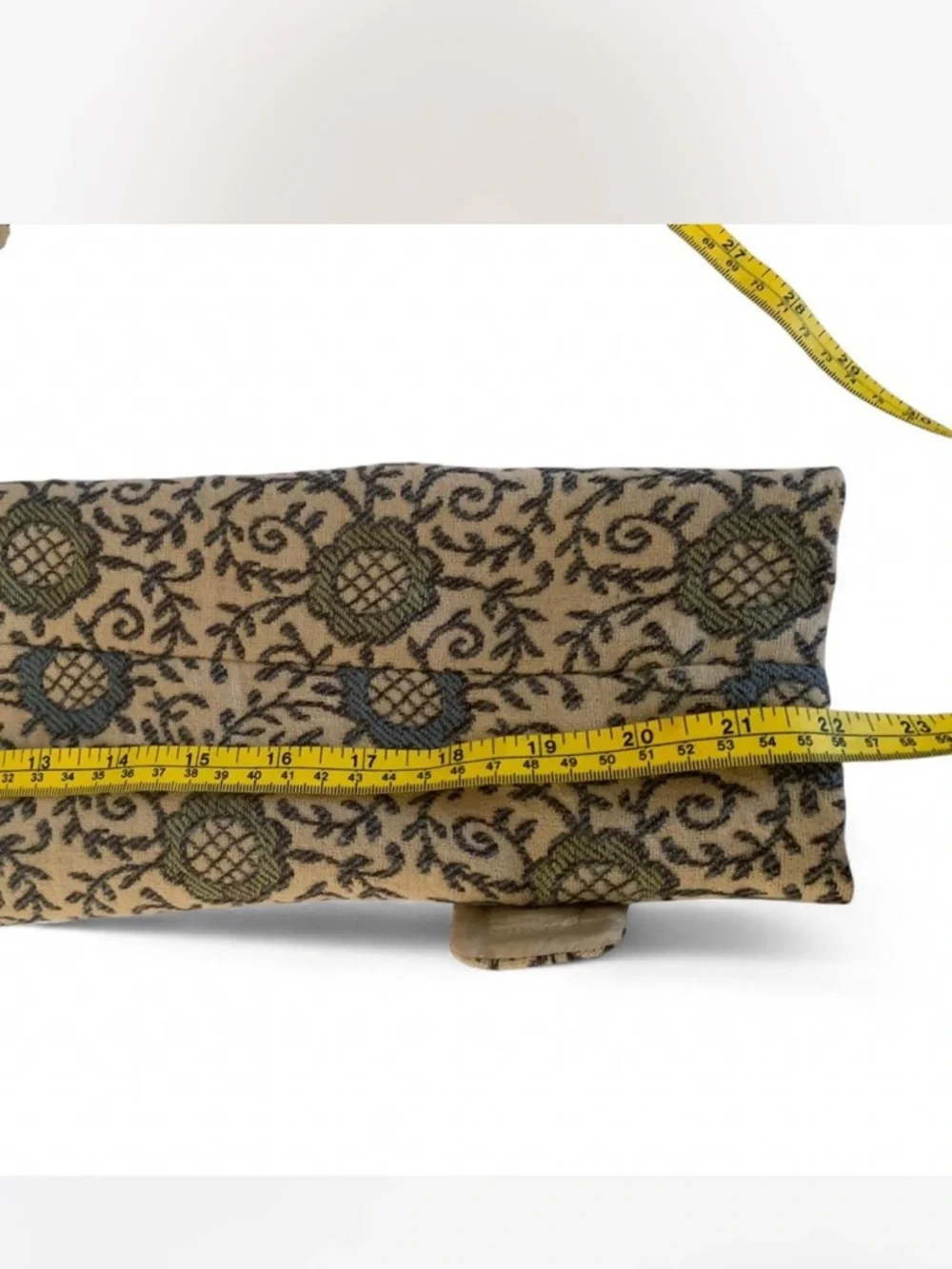 Classy with Boho Flair LOFT Beige Floral Jacquard Cropped Jacket size 8P - Picture 8 of 8